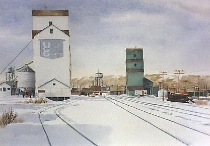 The Drumheller Elevators