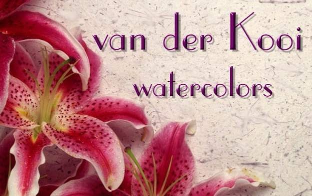 van der Kooi  Watercolors Logo